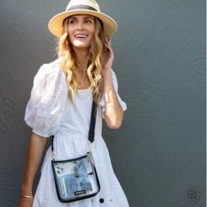 Clarity Mini Crossbody Carryall Black